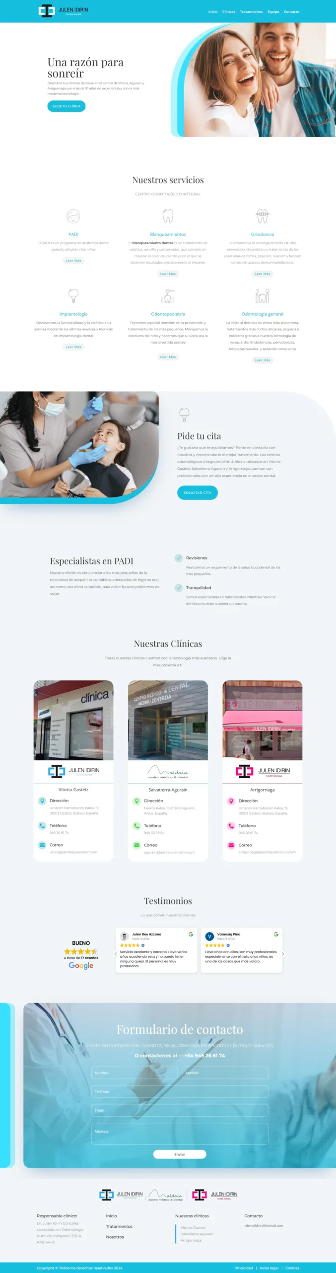 Julen Idirin — Clínica Dental